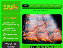 Tablet Screenshot of elnortenogrill.com